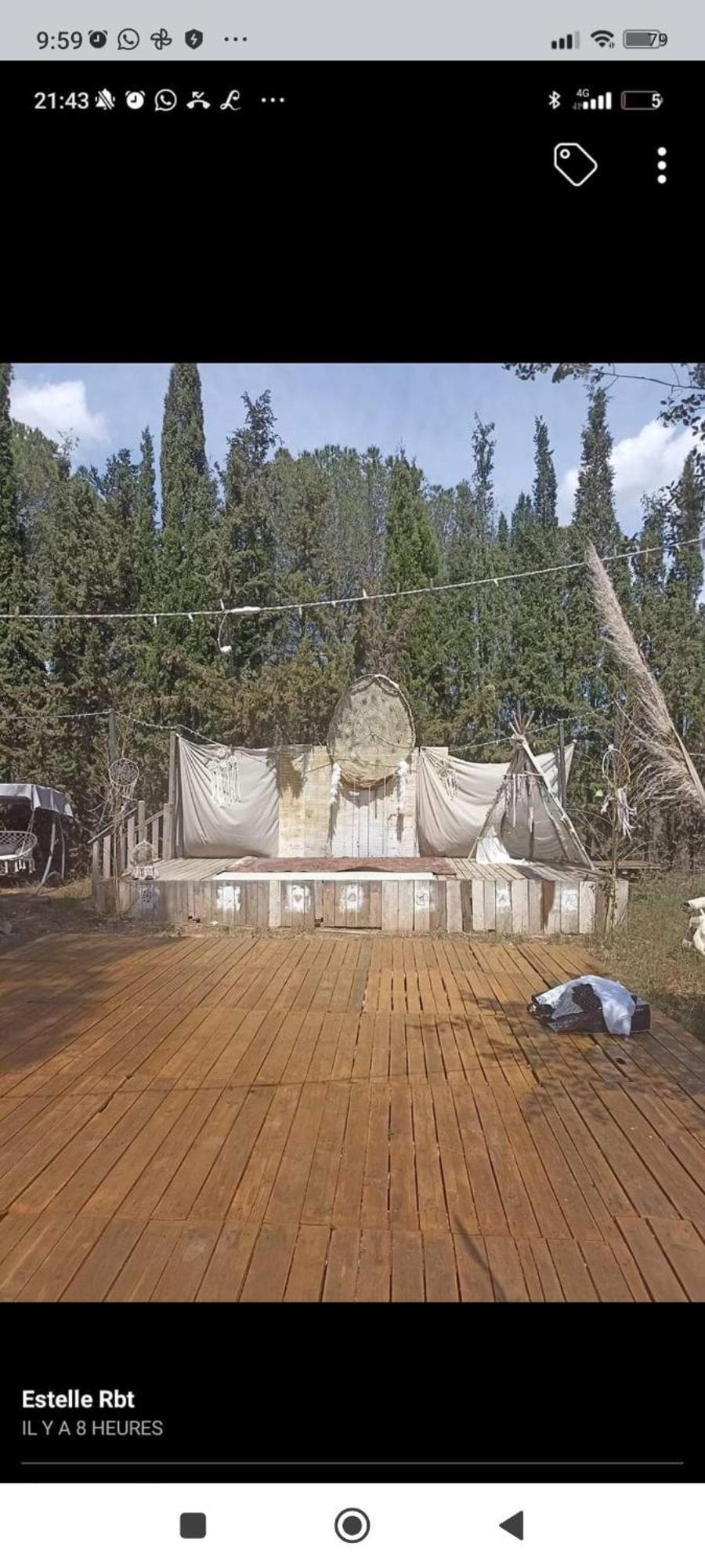 Mobilhome Vintage Dans Camping A La Ferme Ponteilla Zewnętrze zdjęcie